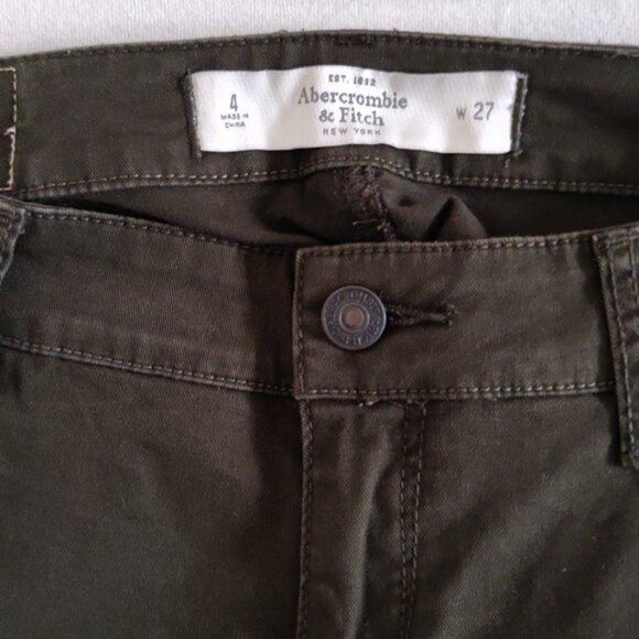 Abercrombie & Fitch Olive Green Pants - Picture 2 of 4